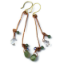 Gemstone Stick  Earrings