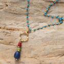 Delicate Earthy Gemstone Necklace