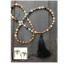 Earthy Chic Tassel Necklace Set