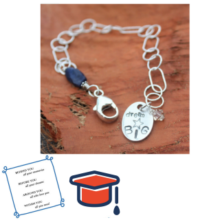Sterling Gemstone-graduation Bracelet