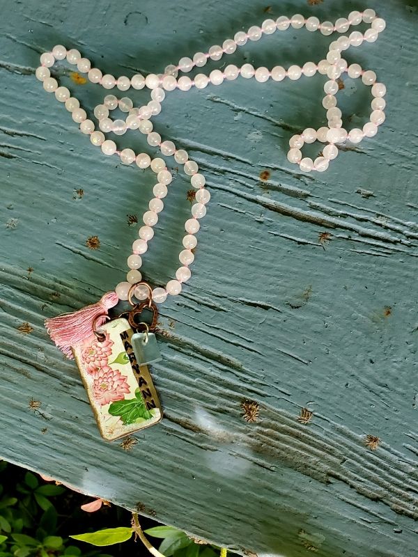 personalised mala necklace